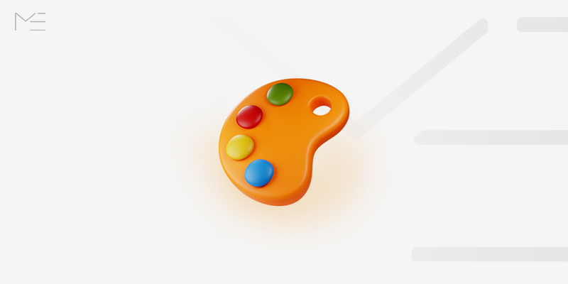 ساخت پالت رنگی