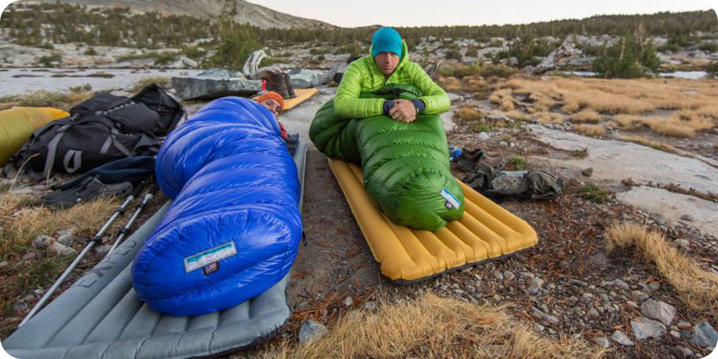 انتخاب نوع کیسه‌ خواب