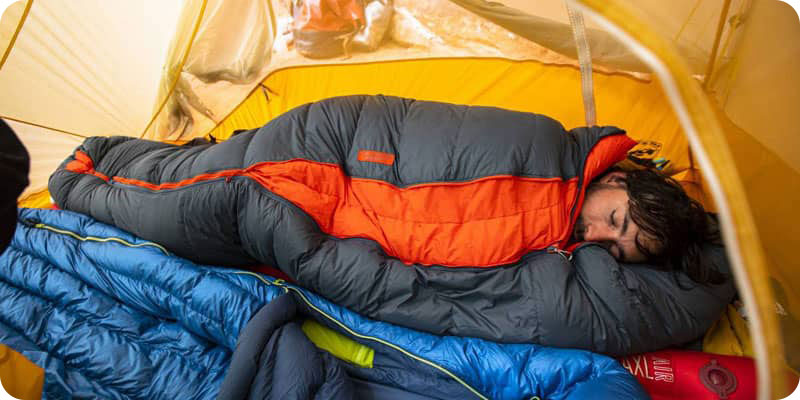 فشردن کیسه‌ خواب