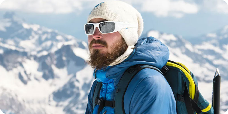 تهویه در عینک کوهنوردی