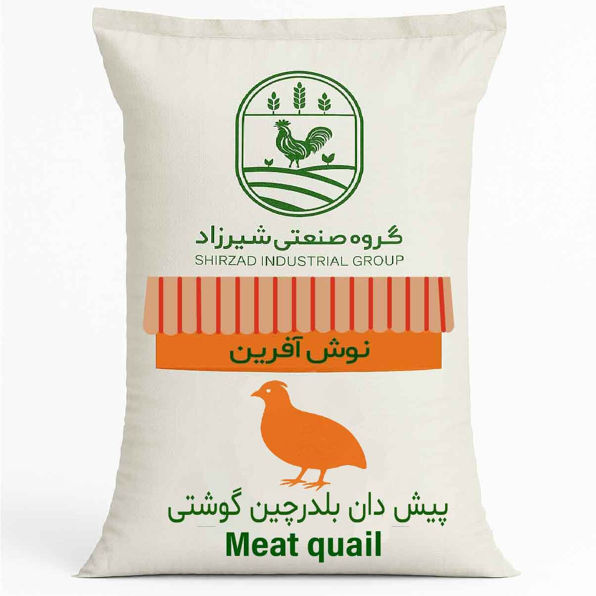پیش دان بلدرچین گوشتی