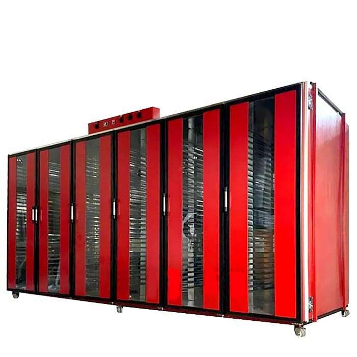 میوه خشک کن صنعتی 180 سینی 6 کابین